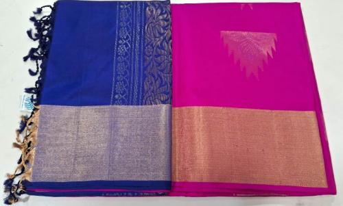 SOFT SILK SAREE WITH BLOUSE